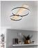 Eglo 901716 - LED-Deckenleuchte BOYAL 2xLED/12W/230V 3000K beige/schwarz