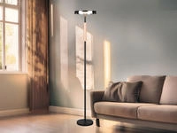TRIO Leuchten LED Stehlampe "CELESTE, LED Stehleuchte mit 4-Stufen Touchdimmer 15W