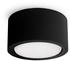 SSC-LUXon LED Aufbaustrahler Flacher LED Aufbaustrahler CELI-X in rund & schwarz pulverbeschichtet, Warmweiß E (5090)