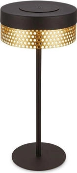 Briloner Akku LED Tischlampe Kabellos Warmwei&szlig; Touch Schwarz