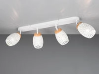 REALITY Leuchten Deckenstrahler "BIDAR 4-flammig, exkl 4x E14 max 10W, Deckenlampe