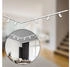Briloner LED Deckenleuchte 8010066B, LED wechselbar, 2700K Extra-Warmweiß, Schienensystem Rail 2,25 m Weiß max9W