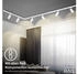 Briloner LED Deckenleuchte 8010066B, LED wechselbar, 2700K Extra-Warmweiß, Schienensystem Rail 2,25 m Weiß max9W