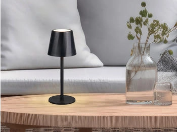 Trio Reality Tischleuchte LED DIAZ schwarz