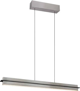 Trio LED-Pendelleuchte EMERSON 346710107, 22 W, 2500 lm, nickel