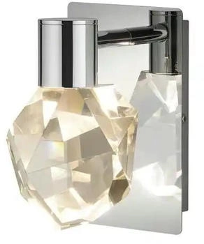 Trio Select LED-Wandleuchte Verano Metall Silber Chrom (254510106)