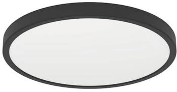 Eglo LED Deckenleuchte Fueva 6, rund Kunststoff Schwarz/ Wei&szlig; warmwei&szlig;-kaltwei&szlig;, ⌀ 39 cm (901301)
