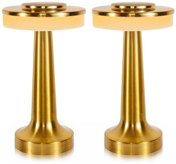 Lumisky Set of 2 Table Lamps Gold