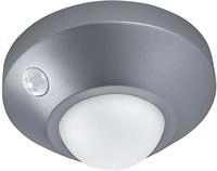 LEDVANCE NIGHTLUX LED Orientierungsleuchte mit Sensor 1,7W Silber