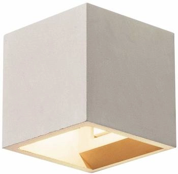 SLV Wall Light Solid Cube G9 25W Grey