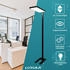 Luxula LED-Stehleuchte, EEK: G, 100 W, 7000 lm, 4000K, schwarz
