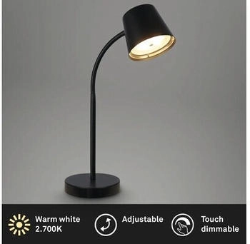Briloner LED Tischlampe kabellos (7502015) – Briloner LED Tischlampe kabellos (7502015) – flexible Beleuchtung zum Mitnehmen