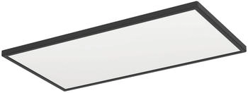 Eglo ROVITO-Z Wand-/Deckenleuchte L57 x B30 x H3 cm 17,2W schwarz (901469)