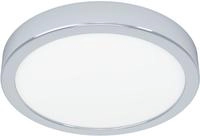 FUEVA 6 PLAFOND &Oslash;210 CCT 11.5W 1550LM IP44 CHROM
