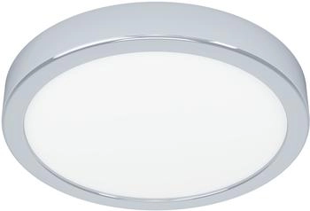 Eglo Fueva 6 LED-Deckenleuchte rund (11,5 W, Chrom, Warmwei&szlig;) (901763)