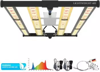The Hookah Pflanzenlampe GrowLampe LED Vollspektrum UV+IR