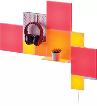 Nanoleaf Blocks Combo LED-Leuchtmittel Mehrfarbig 10er-Starterpack