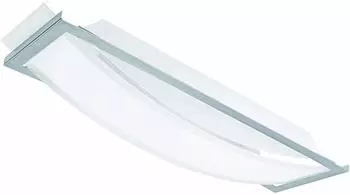 LEDVANCE LED Wand- und Deckenleuchte Leuchte für Innenanwendungen Warmweiß 435,0 mm x 117,0 mm x 71,0 mm Lunive Arc (4058075228214)