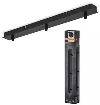 Osram Baldachin VINTAGE 1906 PENDULUM schwarz Länge 54 cm (4099854442759)