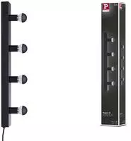 Paulmann Spiegelleuchte Regula IIE14230V max. 4x40W dimmbar Schwarz 80101