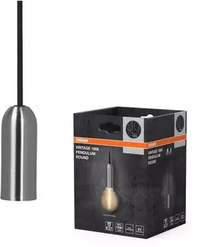 Osram Pendelleuchte Vintage 1906 PenduLum Round Chrome (4099854419539)