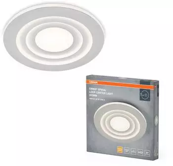 Osram LED Deckenleuchte Orbis Spiral Loop Ø 51 cm weiß