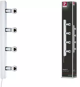 Paulmann 80100 Spiegelleuchte E14 230V max. 4x40W dimmbar Chrom
