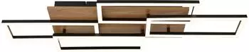 Globo Rectangular ceiling light Black