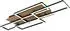Globo Rectangular ceiling light Black