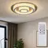 Globo Crystal ceiling light Black/Grey