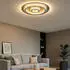 Globo Crystal ceiling light Black/Grey