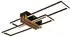 Briloner Ceiling light Black/Brown