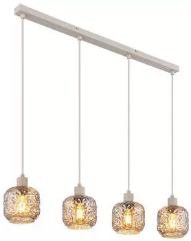 Globo Glass pendant light Orange