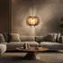 ETC Shop Wood/black pendant light