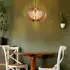 ETC Shop Wood/black pendant light