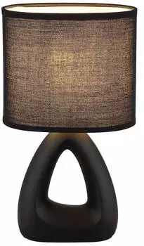 ETC Shop Ceramic table lamp Black