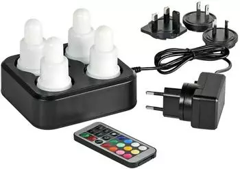 Duni LED 4er Set 70 x 40 mm warmweiß (882948)