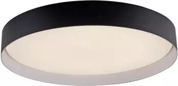 Sch&ouml;ner Wohnen LED Deckenleuchte Tavoli 49 cm schwarz