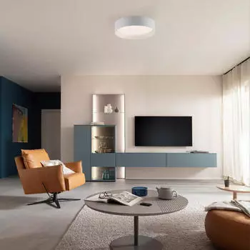 Sch&ouml;ner Wohnen LED Deckenleuchte Tavoli 28,5 cm wei&szlig;
