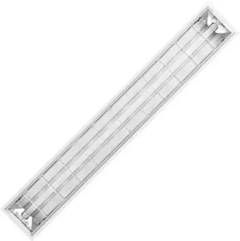 REV-Ritter PROFILINE Deckenlampe Deckenleuchte LED Büroleuchte mit 18W 2260lm 4000k 122 x 18,5 x 7,5cm weiss