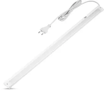 REV-Ritter Unterbauleuchte K&uuml;che LED Schrankbeleuchtung 60cm 8W 680 Lumen 3000K K&uuml;chenbeleuchtung flach mit Sensor einfache Montage wei&szlig;