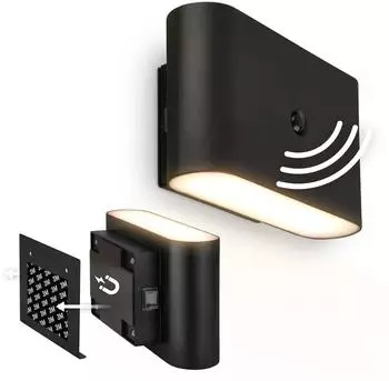 Briloner Sticklights LED Wandleuchte schwarz