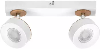 Osram LED-Deckenstrahler PLUTO weiß 2 Spots Metall 3.000 K