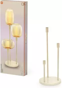Osram Stehleuchte DECOR STICK beige Höhe 78 cm 3-flammig