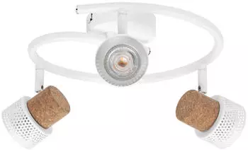 Osram Deckenstrahler CORK SPIRAL weiß 3-Spot GU10LED 927 dim