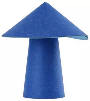 Osram LED-Akku-Tischleuchte Decor Flip blau Filz Dimmer