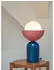 Osram Tischleuchte Decor Bowl Blau/ mit E14