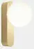 Schmitz-Wila Perlina LED-Wandleuchte 8,8W 2700-4000K Gold IP44 (05-A076-DN-DN)