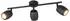 Trio Nancy Wandspot 3-flammig Metall schwarz matt (R86263032)