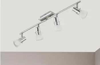 Trango FREYA LED Deckenleuchte 4-flammig Chrom-Optik 4x5W E14 3000K (1007-48)